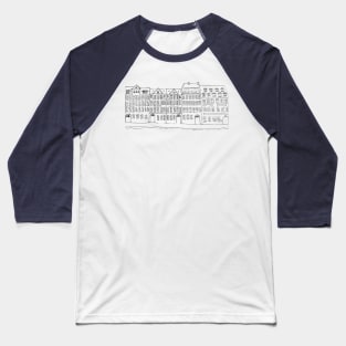 Nyhavn, Copenhagen, Denmark Baseball T-Shirt